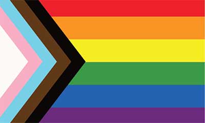 A flag of 2SLGBTQ - offering inclusive and supportive grief and pet loss counselling in Victoria, BC, by Yoshiko Nonaka, MC, RCC-ACS